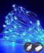Гірлянда РОСА нитка 200LED, 220В, 20 метрів, 8 режимів + USB, Синій колір 1902-02 фото 1