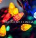 Гірлянда конус 300 LED, Мультик колір, Чорний дріт, 15метров 1240-01 фото 2